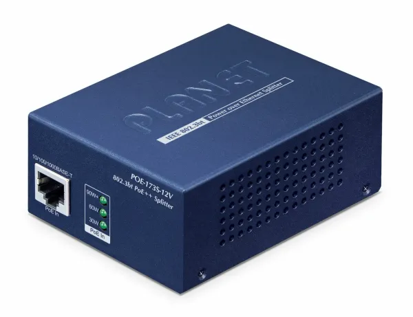PLANET POE-173S-12V divisor de red Energía sobre POE-173S-12V