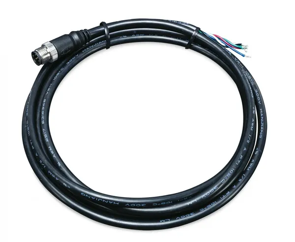 PLANET M12 A-Coded 5-Pin Male to bare end I/O cable CB-M12A5MF-120