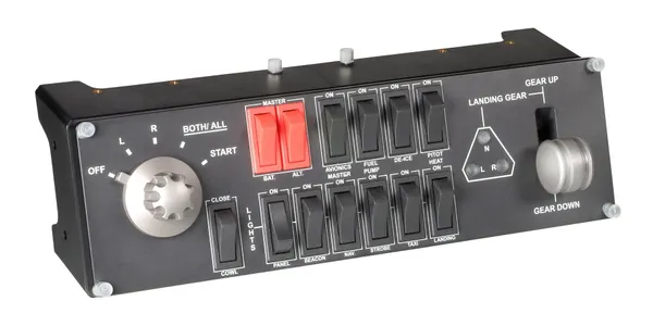 Logitech 945-000012 Panel de interruptores de vuelo para PC 945-000012