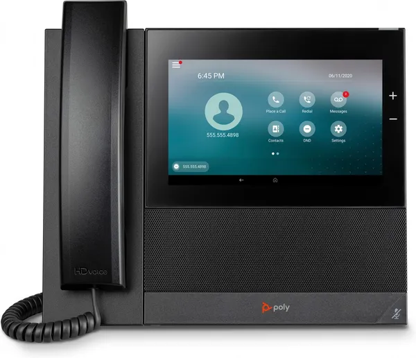 HP Poly CCX 600 Business Media Phone with Open SIP and 82Z85AA