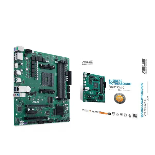 ASUS PRO B550M-C/CSM - AMD - Zócalo AM4 - AMD Athlon 90MB15Q0-M0EAYC