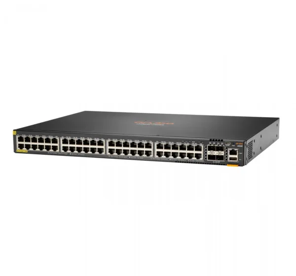 HPE Aruba Networking CX 6200F 48G Class-4 PoE 4SFP+ 370W Switch JL727B