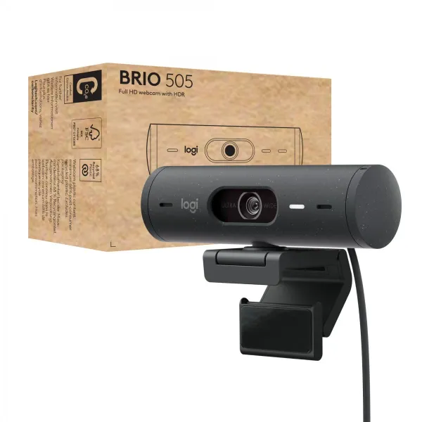 Logitech Brio 505 cámara web 4 MP 1920 x 1080 Pixeles USB 960-001459