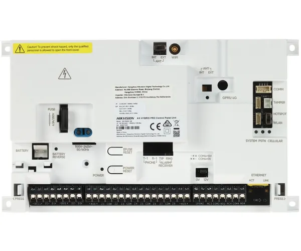 Hikvision DS-PA502-128 Unidad Central AX HYBRID PRO DS-PA502-128