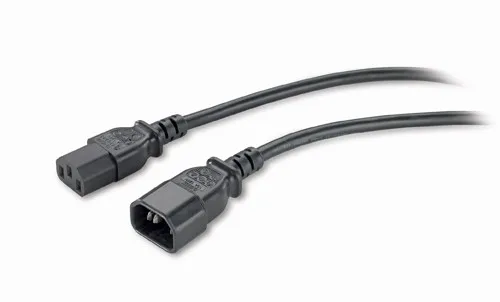 APC PWR Cord C13 - C14, 0.6 m Negro 0,61 m C13 acoplador C14 AP9890