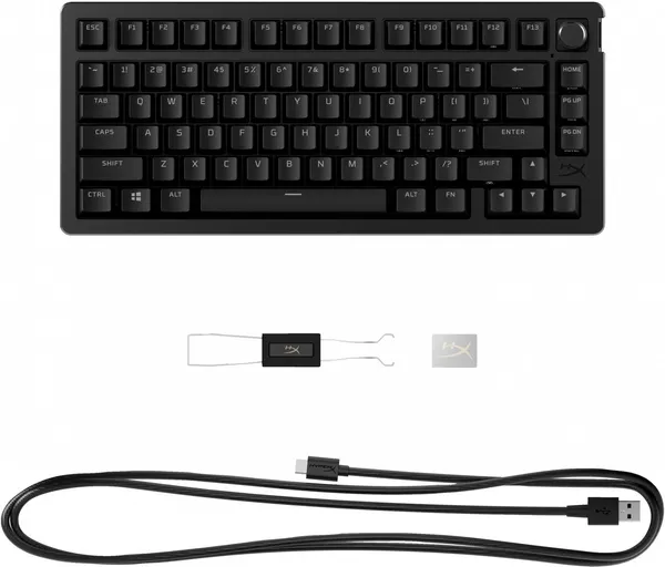 Teclado mecánico HyperX Alloy Rise 75 RGB - Interruptores 7G7A4AA#ABA