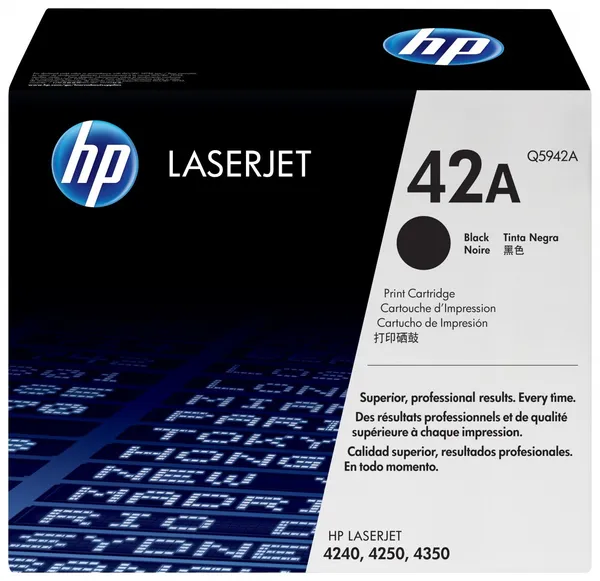 HP Cartucho de tóner original LaserJet 42A negro Q5942A