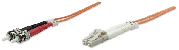Intellinet 2m LC/ST, 50/125um Cable de fibra óptica e 470414