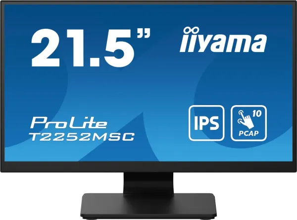 IIYAMA T2252MSC-B2 21.5inch Bonded PCAP 10P Touch with T2252MSC-B2