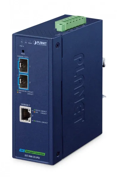 Planet IXT-900-2X1PD Interruptor de fibra óptica IXT-900-2X1PD