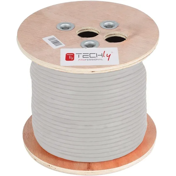 Techly ITP-C5F-305-RIS Cable Cat5e F/UTP LSZH 305m ITP-C5F-305-RIS