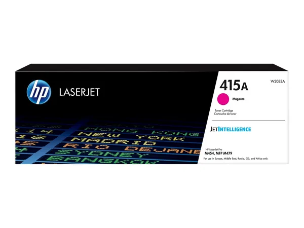 HP Cartucho de tóner Original LaserJet 415A magenta W2033A