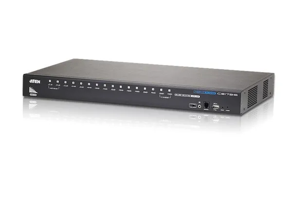 ATEN CS17916-AT-G interruptor KVM Negro CS17916-AT-G