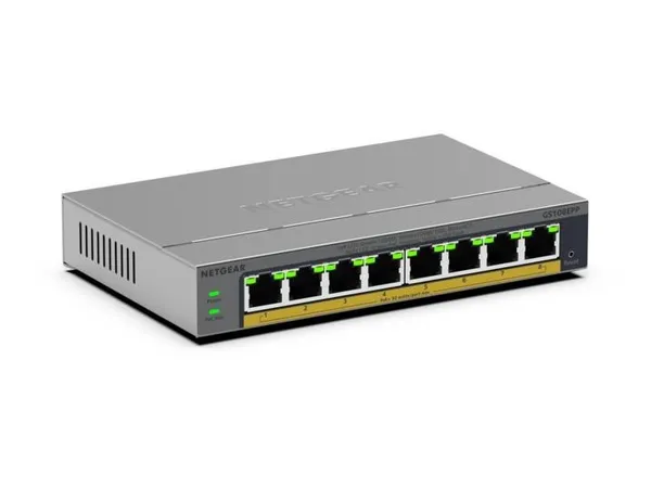 NETGEAR GS108EPP No administrado Gigabit Ethernet GS108EPP-100EUS