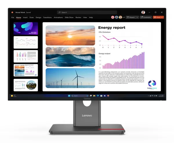 Lenovo ThinkVision P24Q-40 pantalla para PC 60,5 cm (23.8") 64B2GAT1EU