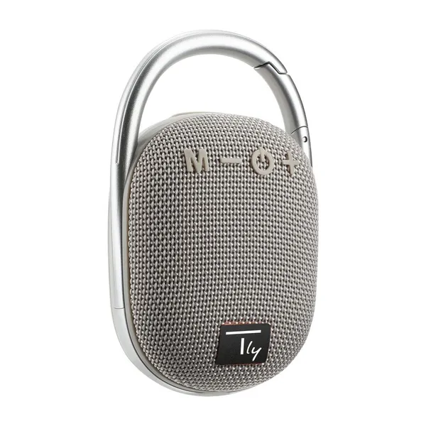Techly ICASBL321GR Altavoz Bluetooth 5.3, 5W, TWS, LED ICASBL321GR