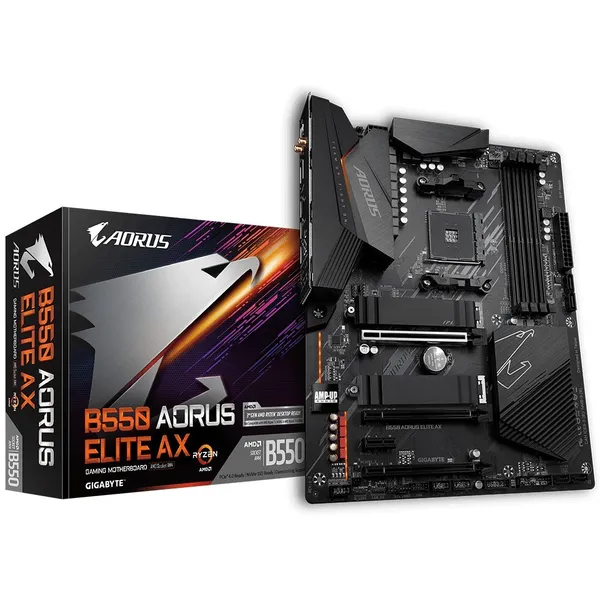 Gigabyte B550 AORUS ELITE AX placa base AMD B550 B550 AORUS ELITE AX