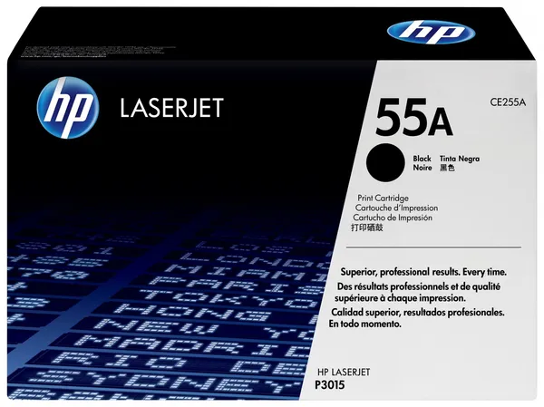 HP Cartucho de tóner original LaserJet 55A negro CE255A