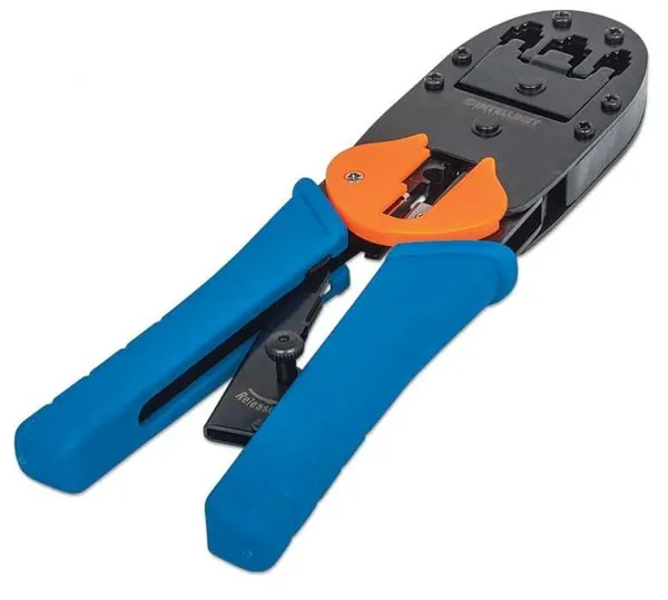Intellinet 211048 crimpadora Herramienta para prensar Negro 211048