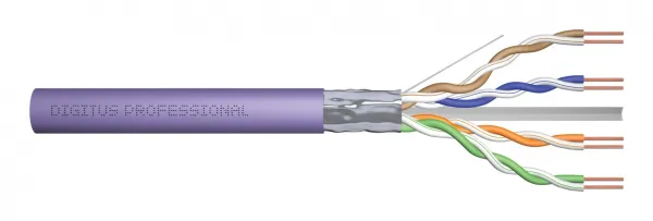 Cable de instalación DIGITUS Cat.6, F/UTP, B2ca, AWG DK-1626-VH-1