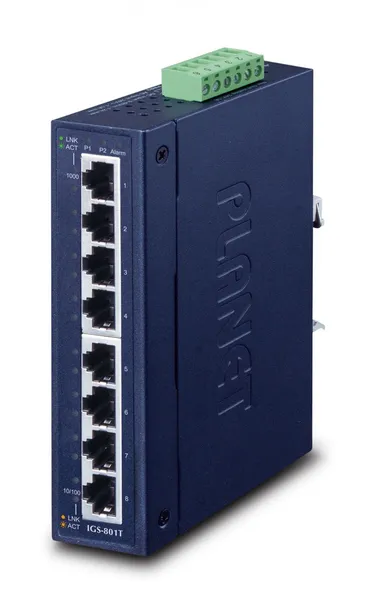 PLANET IGS-801T switch No administrado L2 Gigabit Ethernet IGS-801T