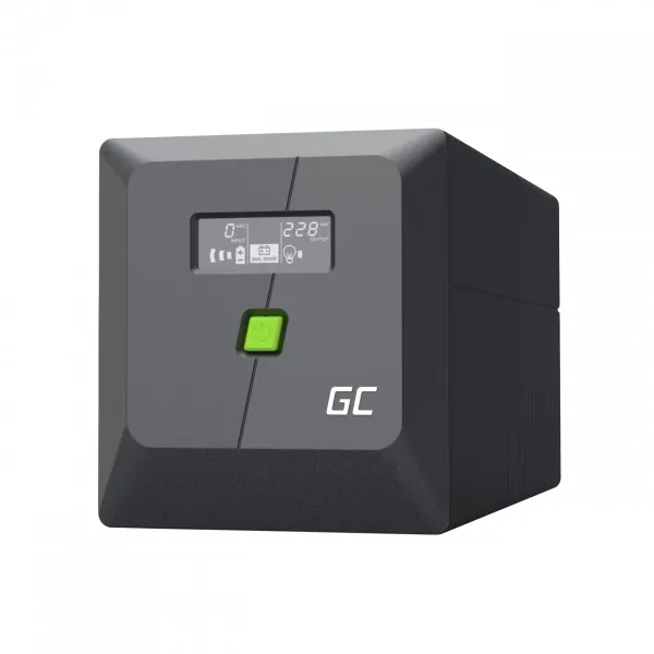 Green Cell SAI 1000VA 600W PowerProof con LCD UPSLM600
