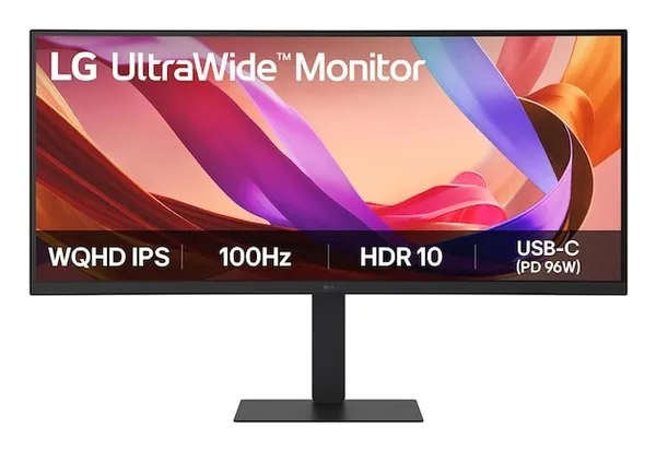 LG 34U650A-B pantalla para PC 86,4 cm (34") 3440 x 1440 34U650A-B.AEU