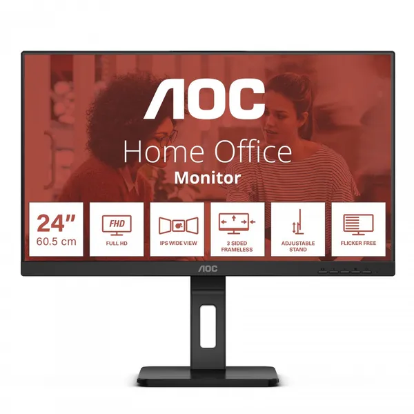 AOC E3 24E3QAF pantalla para PC 60,5 cm (23.8") 1920 x 1080 24E3QAF