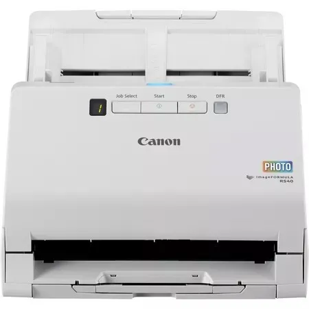 Canon RS40 Escáner alimentado con hojas 600 x 600 DPI Blanco 5209C003