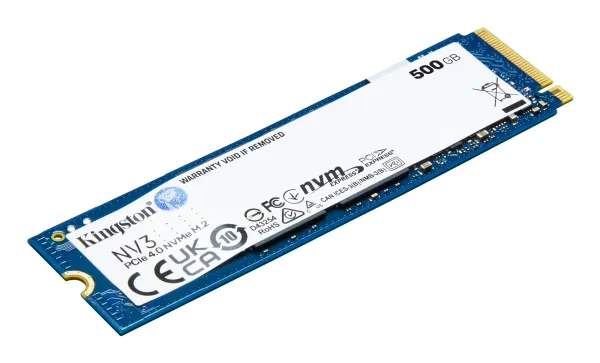 Kingston Technology 500G NV3 M.2 2280 SSD NVMe SNV3S/500G
