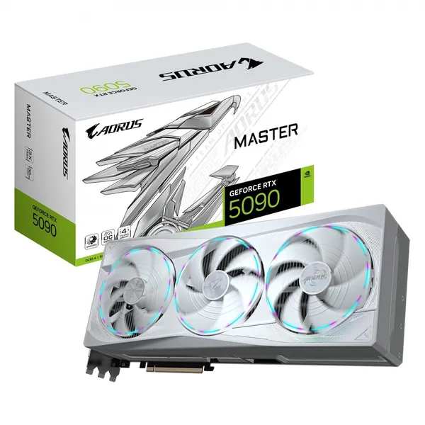 GIGABYTE AORUS GeForce RTX 5090 MASTER ICE 32G GV-N5090AORUSM ICE-32GD