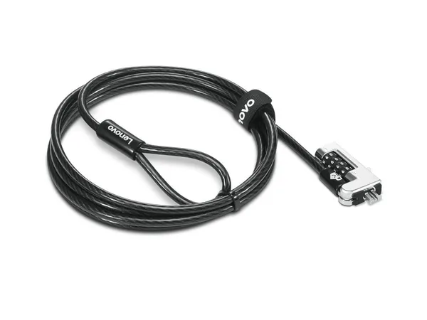 Lenovo 4XE1F30277 cable antirrobo Negro 1,8 m 4XE1F30277