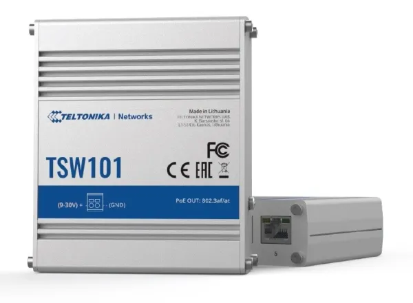 Teltonika TSW101 Gigabit Ethernet (10/100/1000) Energía TSW101000000