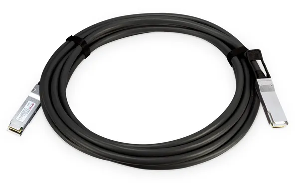 PLANET 100G QSFP28 Direct Attached cable de red Negro CB-QSFP100G-5M