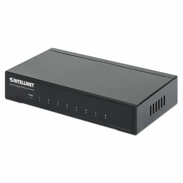Intellinet 530347 switch Gigabit Ethernet (10/100/1000) Negro 530347
