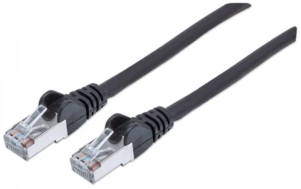 Intellinet 15m Cat6 S/FTP cable de red Negro S/FTP (S-STP) 735858