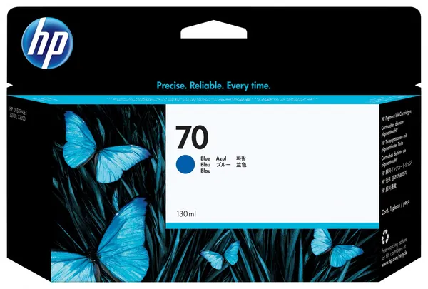 HP Cartucho de tinta 70 azul de 130 ml C9458A