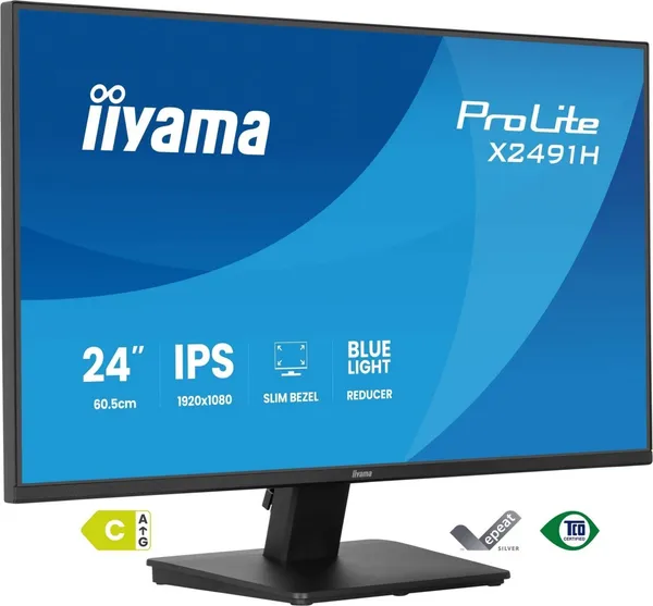iiyama X2491H-B1 Monitor ProLite 23,8" IPS FHD 120Hz 1ms X2491H-B1