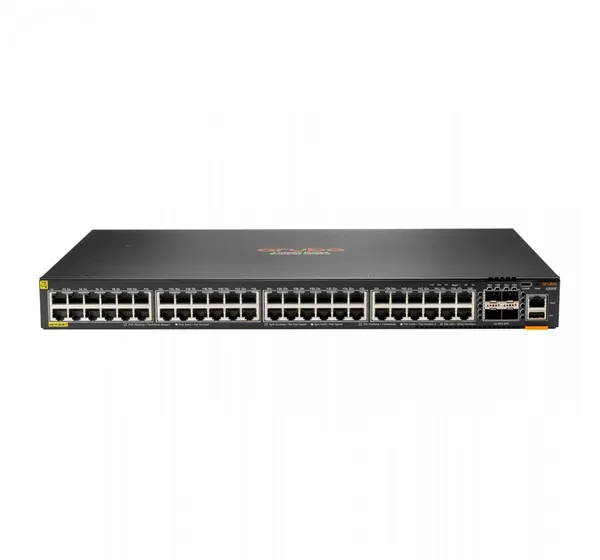Hewlett Packard Enterprise Aruba 6300F 48-port 1GbE Class 4 PoE JL665A