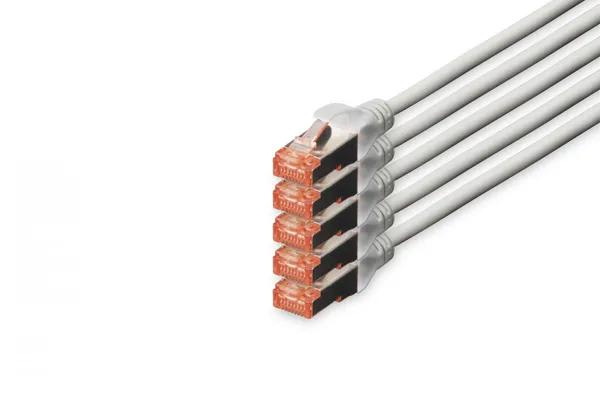 Digitus DK-1644-150-5 cable de red Gris 15 m Cat6 S/FTP DK-1644-150-5