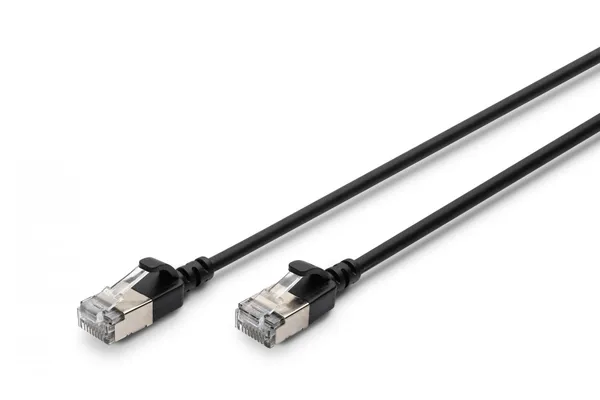 Cable de parcheo slim RJ45-RJ45, Cat. 6A, F/FTP, AWG DK-1632-A-020S-BL