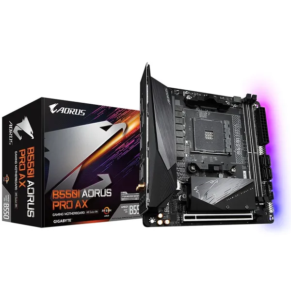 GIGABYTE B550I AORUS PRO AX placa base AMD B550 B550I AORUS PRO AX