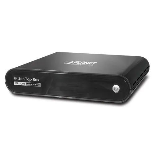 PLANET ITB-3001 descodificador para televisor IPTV Full HD ITB-3001