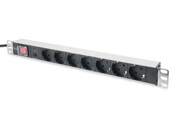 Digitus Regleta de enchufes con perfil de aluminio y DN-95403