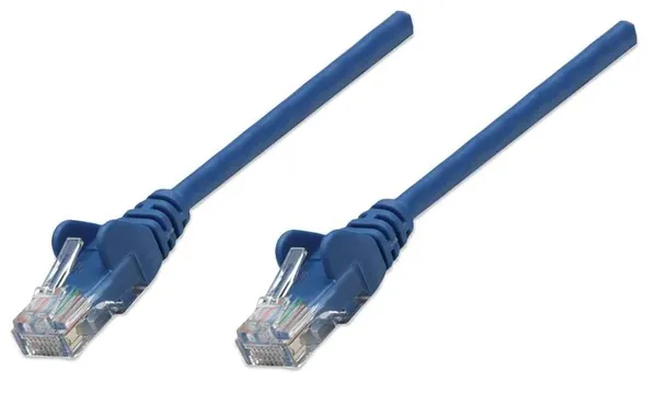 Intellinet 5m Cat5e cable de red Azul U/UTP (UTP) 319829