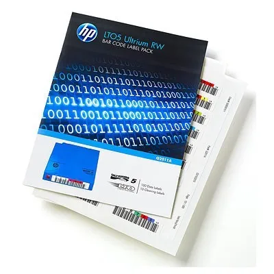 HPE LTO-5 Ultrium RW Bar Code Label Pack Q2011A