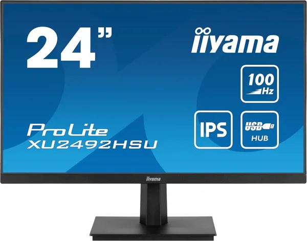 iiyama ProLite XU2492HSU-B6 pantalla para PC 60,5 cm XU2492HSU-B6