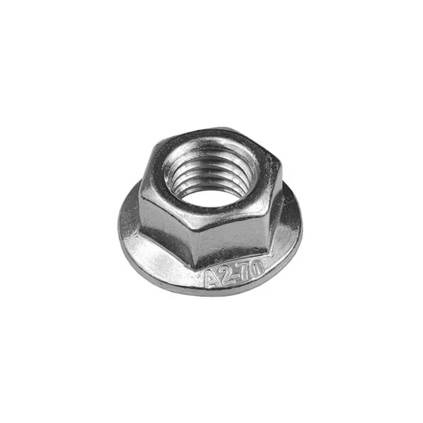 KENO K-21 M6 Tuerca de brida hexagonal con estriado M6 K-21 M6
