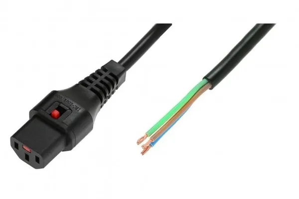 Cable de alimentación OPEN/IEC C13 hembra recto de 4m IEC-PC1026