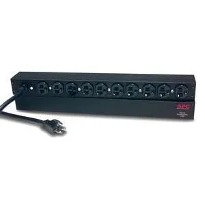 APC Rack PDU, Basic, 1U, 20A, 120V unidad de distribución de AP9563